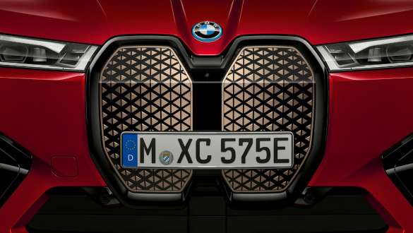 BMW iX Intelligent kidney grille BMW iX i20 intelligent kidney grille front close-up