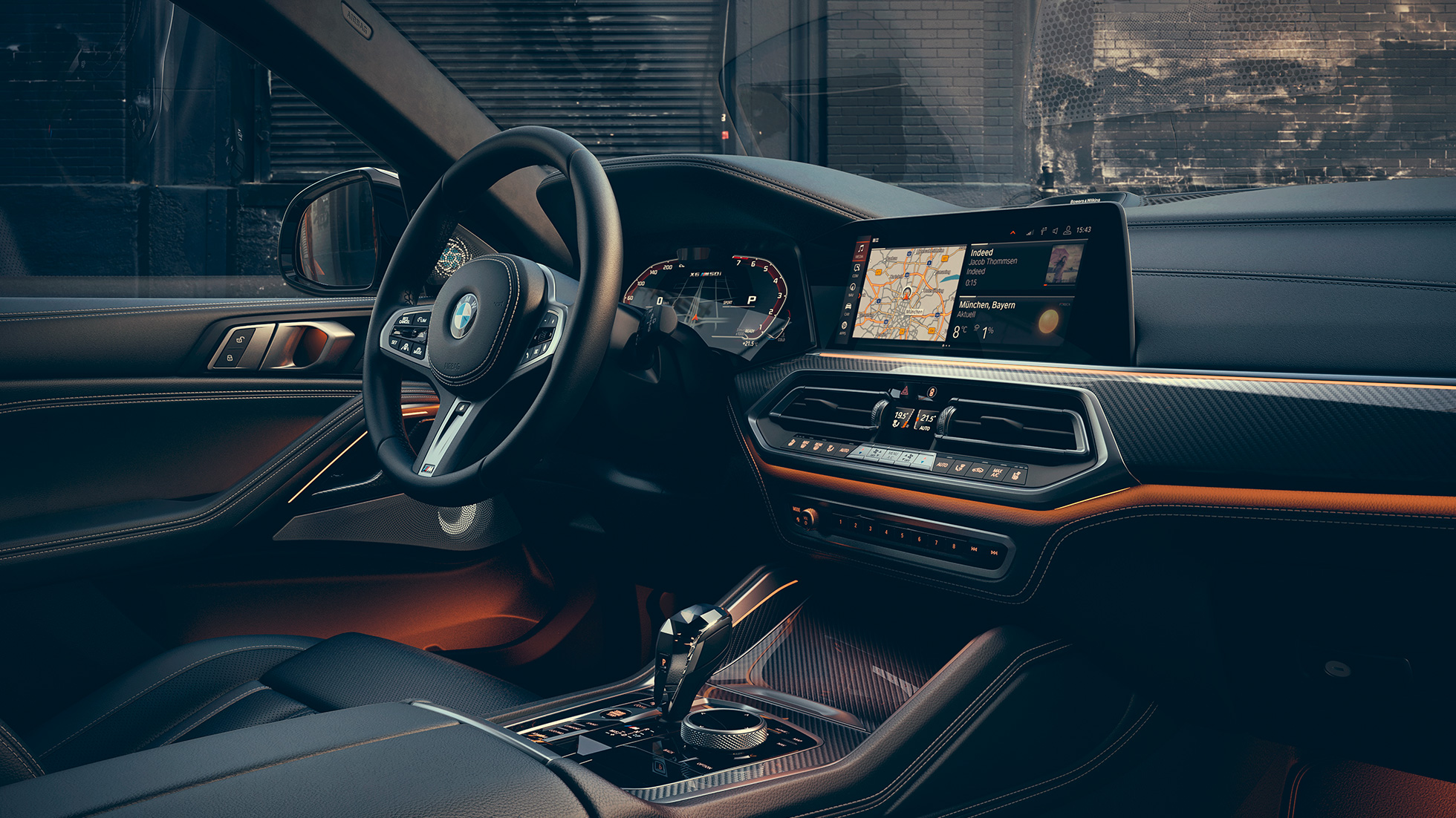Interior design BMW X6 M50i and M50d G06 Interior design BMW X6 M50i and M50d G06 Cockpit