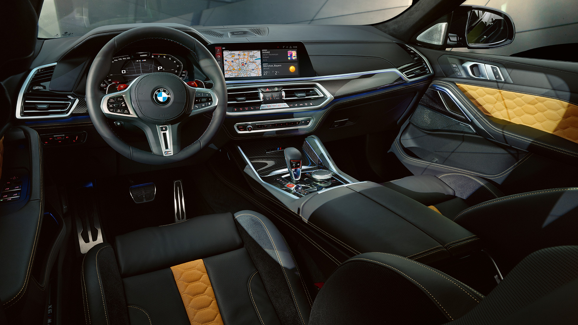 Cockpit BMW X6 M Competition Cockpit BMW X6 M Competition F96 interior