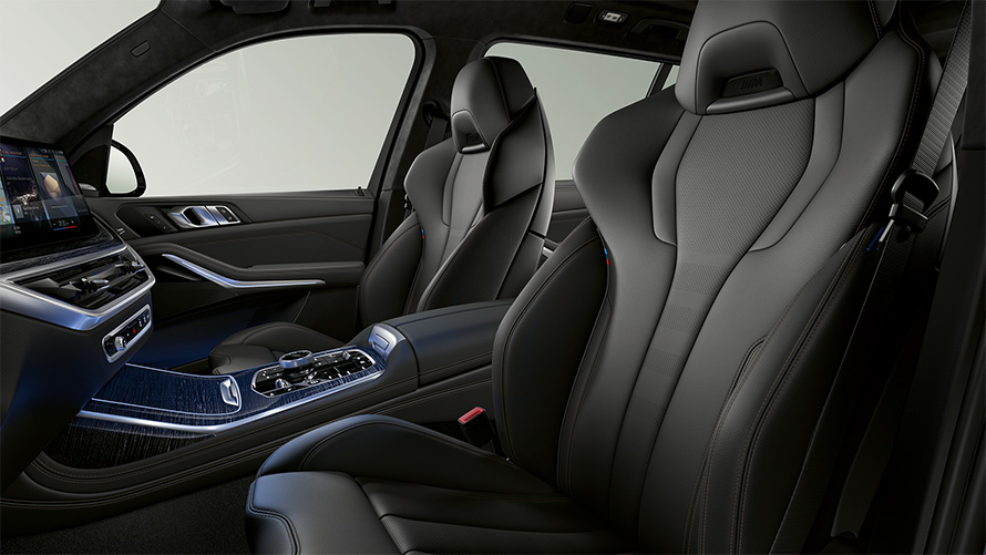 BMW X7 M60i xDrive G07 LCI M multifunction seat interior