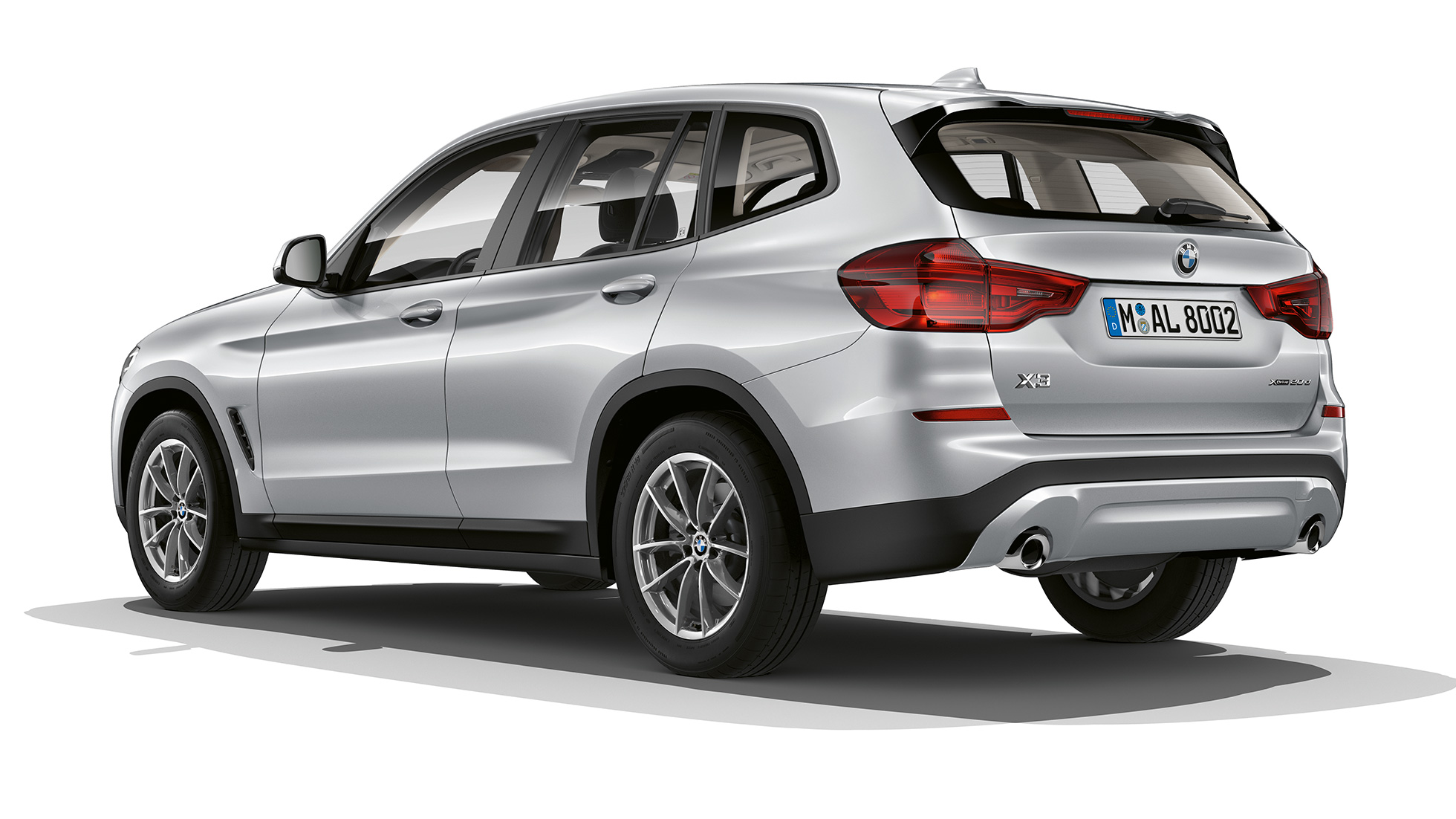 BMW X3, Base model, three-quarter rear shot BMW X3, Base model, three-quarter rear shot