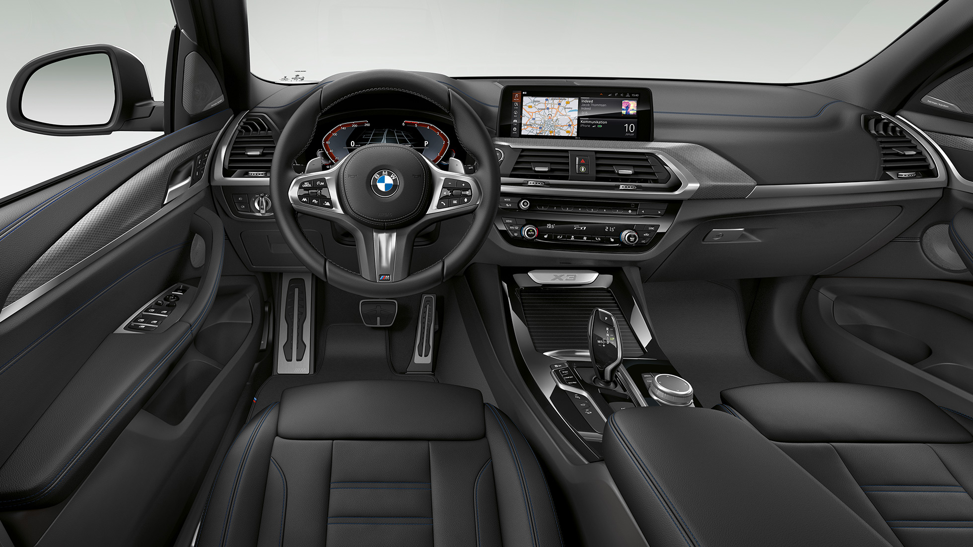 BMW X3 M40i, Model M Sport, interior BMW X3 M40i, Model M Sport, interior