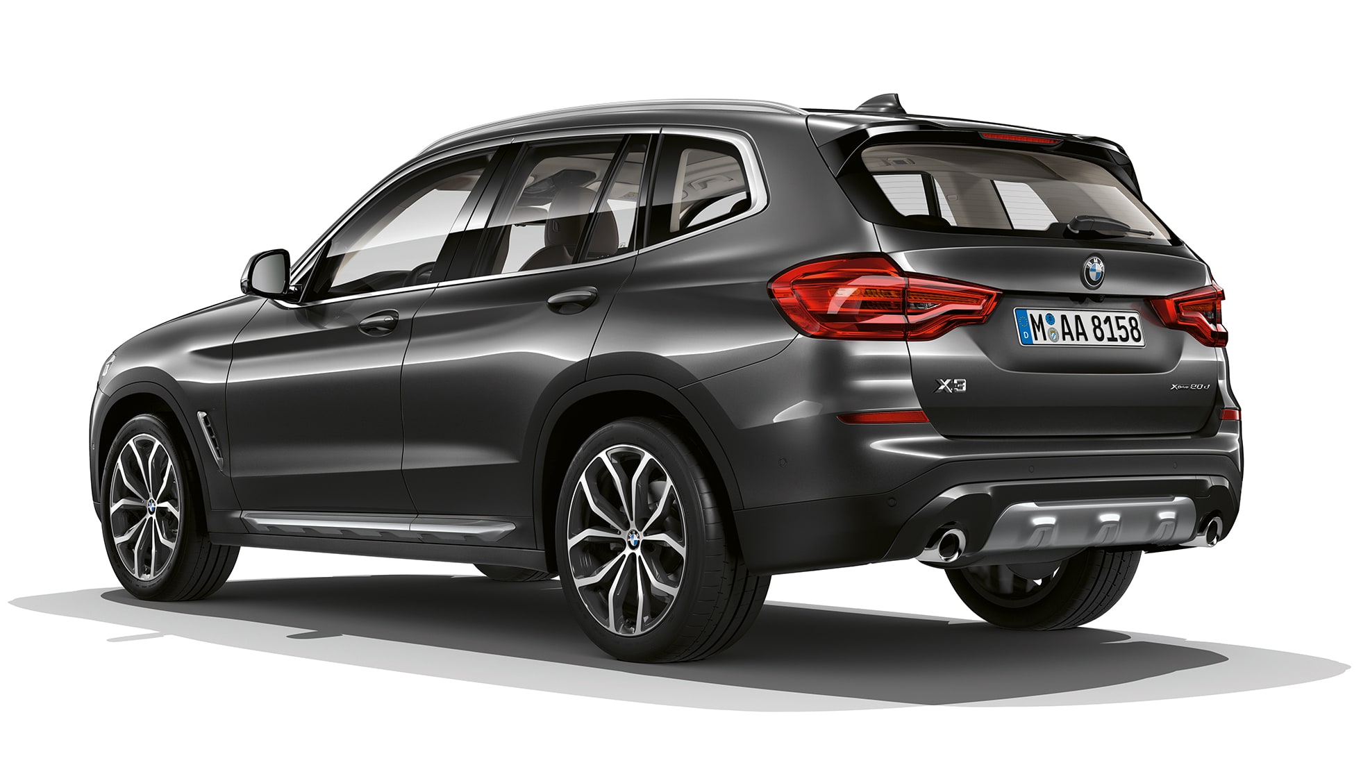 BMW X3 M40i, Model xLine, three-quarter rear shot BMW X3 M40i, Model xLine, three-quarter rear shot