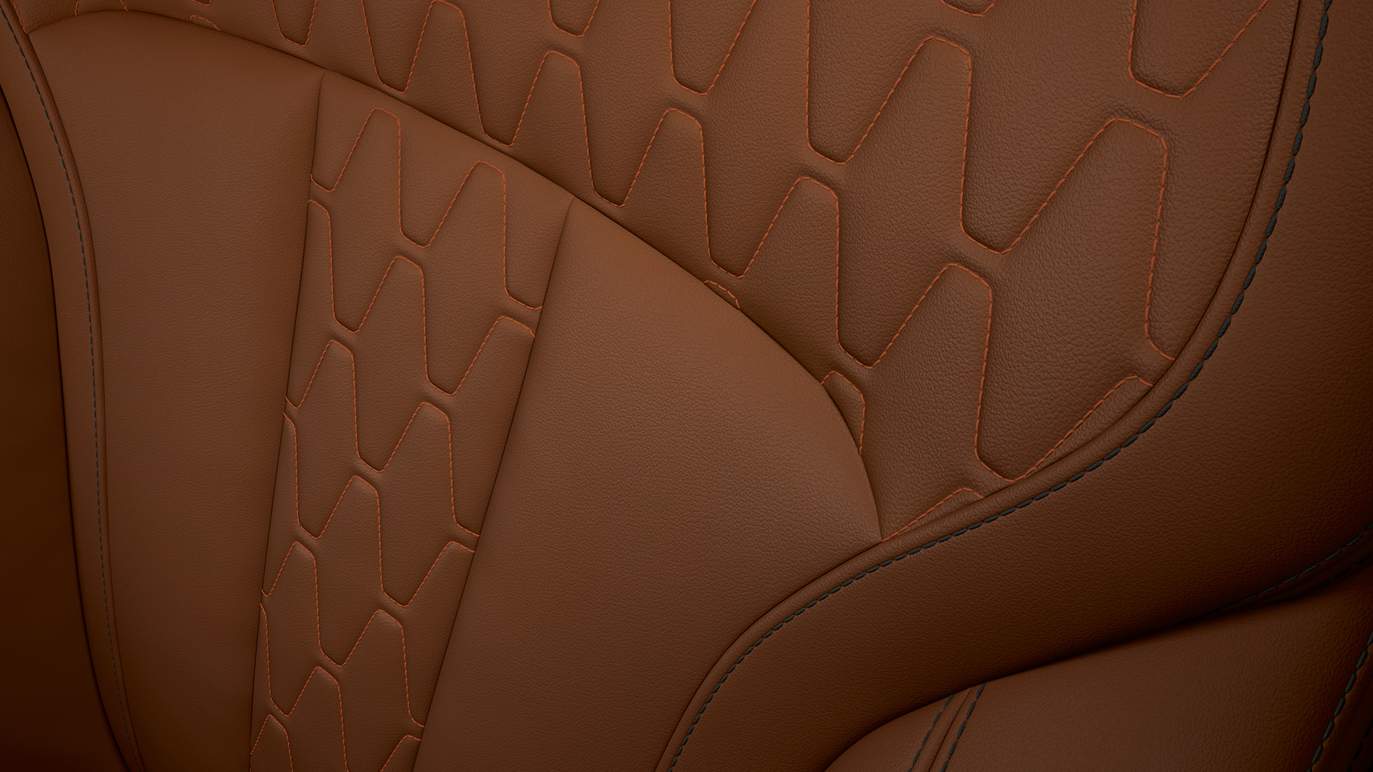BMW X7, M Sport Package polster design Close-up of the polster design of the BMW X7 with M Sport Package features
