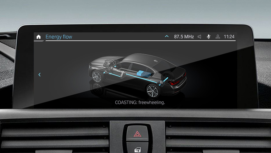 Engine-off coasting BMW EfficientDynamics Engine-off coasting