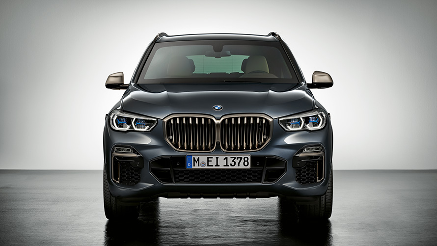 BMW security vehicles discretion and anonymity of security measures front view BMW security vehicles discretion and anonymity of security measures front view