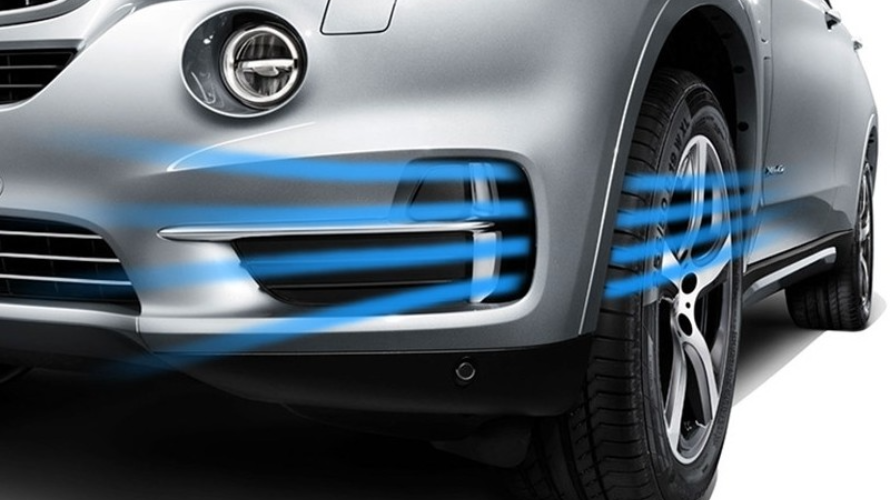 Air Curtain BMW EfficientDynamics Air Curtain
